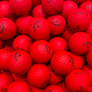 Callaway Red Mix Used Golf Balls - Foundgolfballs.com