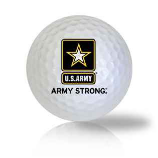 米国ARMYなどで集めたゴルフボール U.S. Army Strong Logo Golf Balls Used Golf Balls