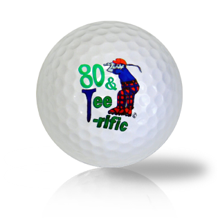 Happy 80th Birthday Golf Balls - Found Golf Balls