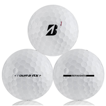 Bridgestone Tour B RX Refinished (Straight Line) Used Golf Balls - Foundgolfballs.com