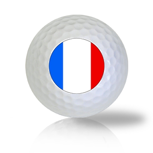 France Flag Golf Balls - Found Golf Balls