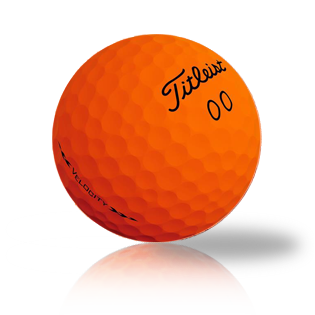 Titleist Velocity Orange 2020 used golf balls - Foundgolfballs.com