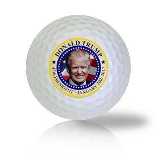 Donald Trump #45 President Golf Balls Used Golf Balls - Foundgolfballs.com