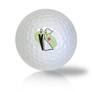 Bride & Groom Golf Balls - Found Golf Balls