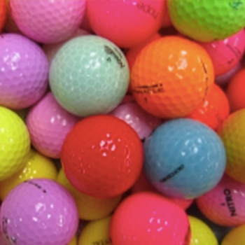 Assorted Color Mix Used Golf Balls - Foundgolfballs.com