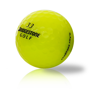 Bridgestone Lady Precept Yellow Used Golf Balls | Foundgolfballs.com