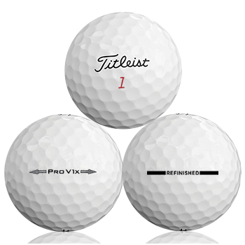 Titleist Pro V1X Refinished used golf balls - Foundgolfballs.com