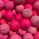 Bulk Assorted Pink Mix Used Golf Balls - Foundgolfballs.com