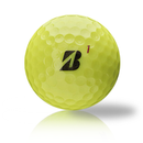Custom Bridgestone Tour B XS Yellow 2026 Used Golf Balls - Foundgolfballs.com