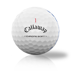 Custom Callaway Chrome Soft Triple Track 2024 Used Golf Balls - Foundgolfballs.com
