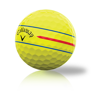 Callaway Chrome Soft Triple Track 360 Yellow Used Golf Balls