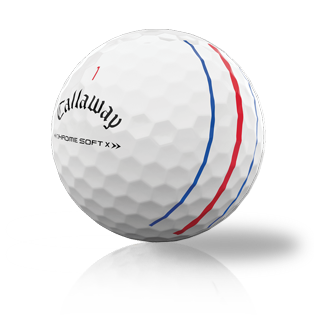 Custom Callaway Chrome Soft X Triple Track 2022 Used Golf Balls - Foundgolfballs.com