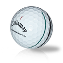 Custom Callaway Chrome Soft Triple Track Green Stripe Used Golf Balls - Foundgolfballs.com