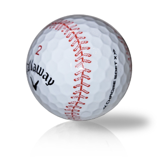 Callaway Chrome Soft X Baseball 2022 Used Golf Balls - Foundgolfballs.com
