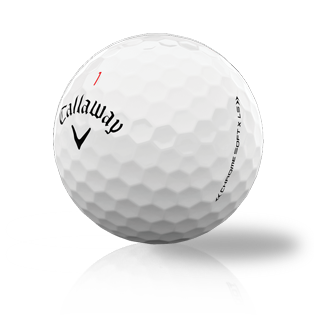 Custom Callaway Chrome Soft X LS 2022 Used Golf Balls - Foundgolfballs.com