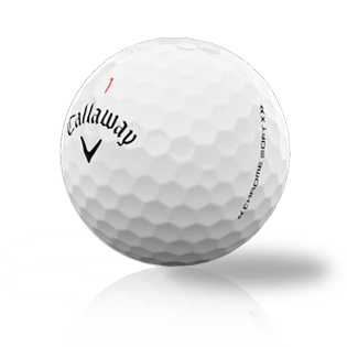 Custom Callaway Chrome Soft X 2022 Used Golf Balls - Foundgolfballs.com