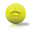 Custom Callaway Chrome Tour Triple Track Yellow 2024 Used Golf Balls - Foundgolfballs.com