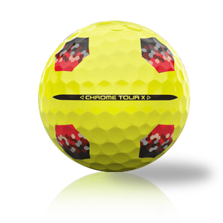 Callaway Chrome Tour X TruTrack Yellow 2024 Used Golf Balls - Foundgolfballs.com
