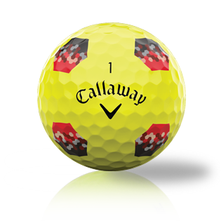 Callaway Chrome Tour TruTrack Yellow 2024 Used Golf Balls - Foundgolfballs.com