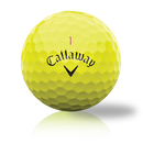 Custom Callaway Chrome Tour X Yellow 2024 Used Golf Balls - Foundgolfballs.com