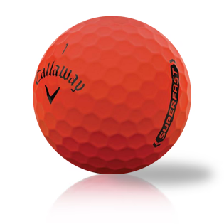 Custom Callaway Superfast 22 Red Used Golf Balls - Foundgolfballs.com
