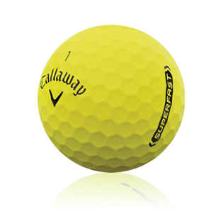 Custom Callaway Superfast 22 Yellow Used Golf Balls - Foundgolfballs.com
