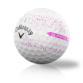 Callaway Supersoft Splatter 360 Pink Used Golf Balls - Foundgolfballs.com