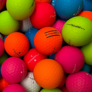Maxfli Color Mix Used Golf Balls - Foundgolfballs.com