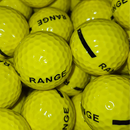 Bulk NEW Black Stripe Yellow Practice Range Balls