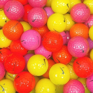 Nike Color Mix Used Golf Balls - Foundgolfballs.com