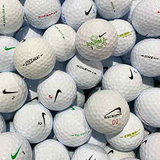 Bulk Nike Mix Used Golf Balls - Foundgolfballs.com