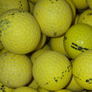 Bulk Practice Range Balls Grade C Yellow Mix