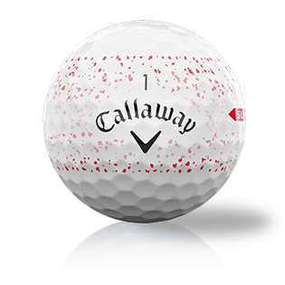 Callaway Supersoft Splatter 360 Red Used Golf Balls
