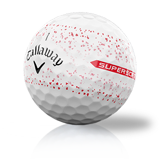 Callaway Supersoft Splatter 360 Red Used Golf Balls - Foundgolfballs.com