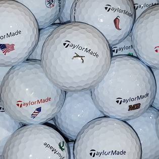 TaylorMade TP5 MySymbol used golf balls - Foundgolfballs.com