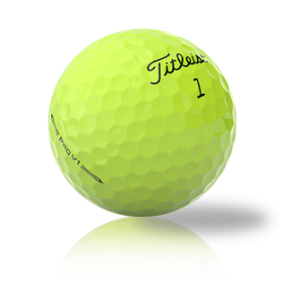 Custom Titleist Pro V1 2023 Yellow Used Golf Balls - Foundgolfballs.com
