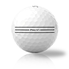 Custom Titleist Pro V1 Enhanced Alignment 2024 Used Golf Balls - Foundgolfballs.com
