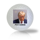 Donald Trump Mug Shot Golf Balls Used Golf Balls - Foundgolfballs.com