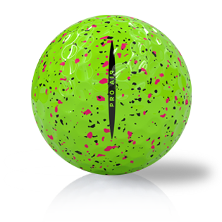 Vice Pro Air Neon Drip Red And Black Used Golf Balls - Foundgolfballs.com