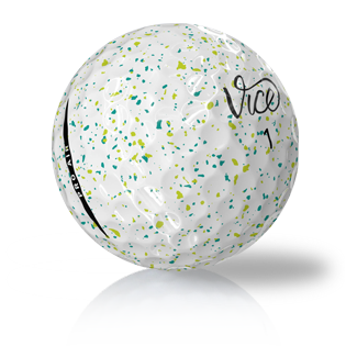 Vice Pro Air Drip Petrol And Yellow Used Golf Balls - Foundgolfballs.com