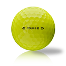 Custom Bridgestone Tour B X Yellow 2024 Used Golf Balls - Foundgolfballs.com