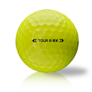 Custom Bridgestone Tour B RX Yellow 2024 Used Golf Balls - Foundgolfballs.com
