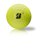 Custom Bridgestone Tour B RX Yellow 2024 Used Golf Balls - Foundgolfballs.com