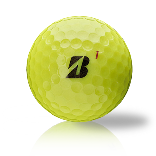 Custom Bridgestone Tour B RX Yellow 2024 Used Golf Balls - Foundgolfballs.com