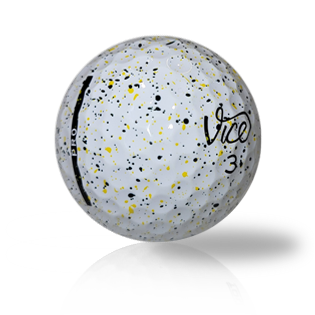 Vice Pro Drip Yellow And Black Used Golf Balls - Foundgolfballs.com