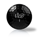Vice Pro Plus Black Used Golf Balls - Foundgolfballs.com