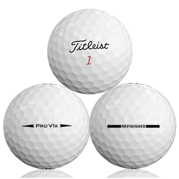 Titleist Pro V1X 2020 Refinished (Straight Line) Used Golf Balls - Foundgolfballs.com