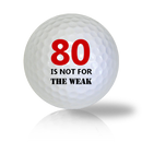 Age Of 80 Golf Balls - Found Golf Balls