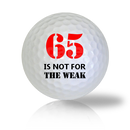 Age Of 65 Golf Balls - Found Golf Balls