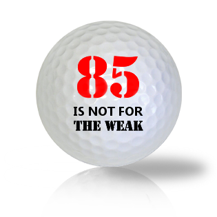 Age Of 85 Golf Balls - Found Golf Balls